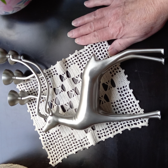 Christmas Reindeer candle holder - Picture 2 of 4